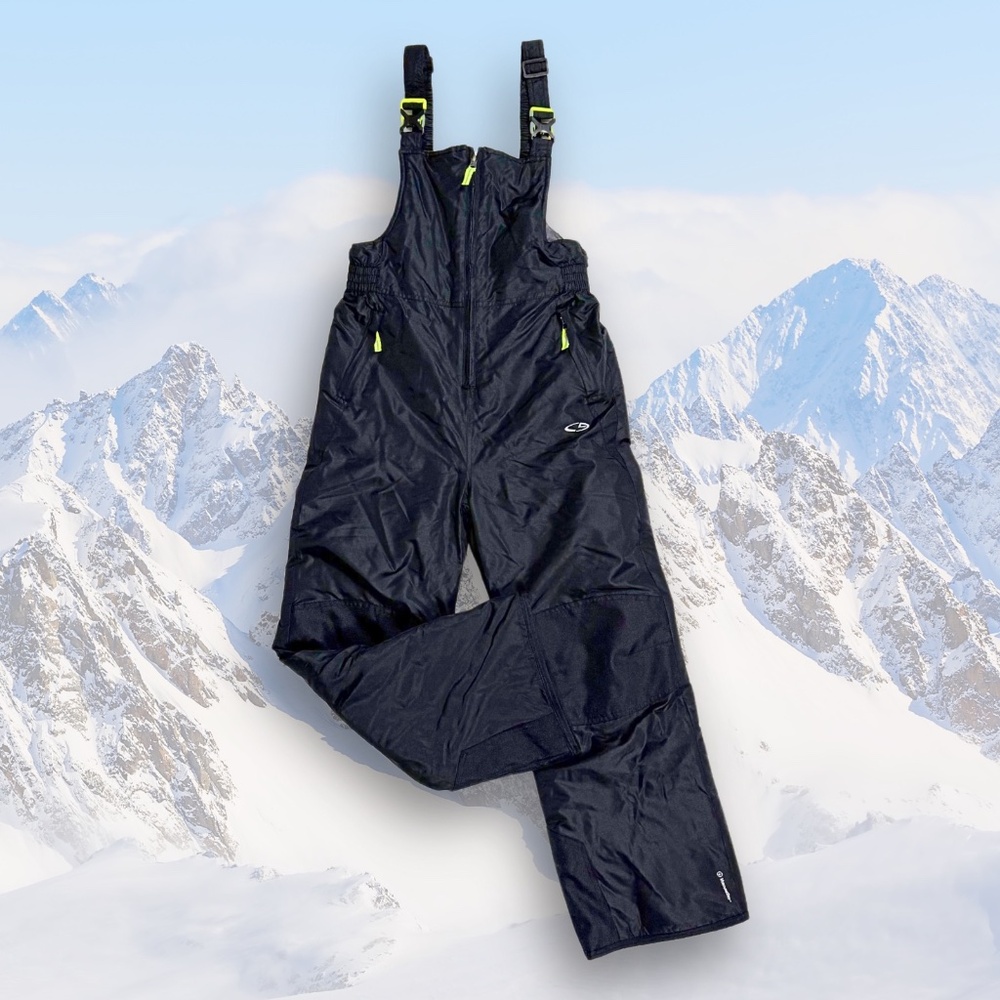 🏔 C9 by Champion Boys’ Black Ski Bib - Size L (12-14) 🏔